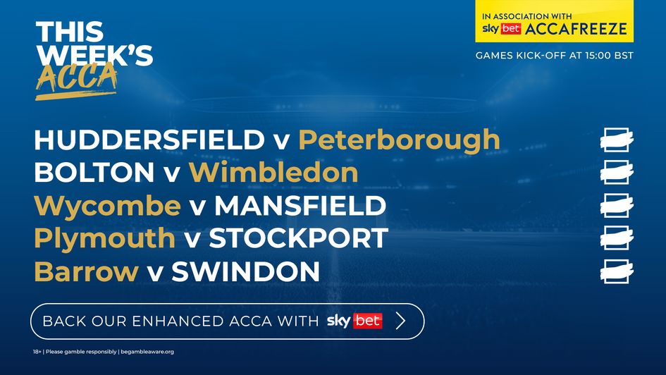 CLICK HERE to back our 50/1 acca!