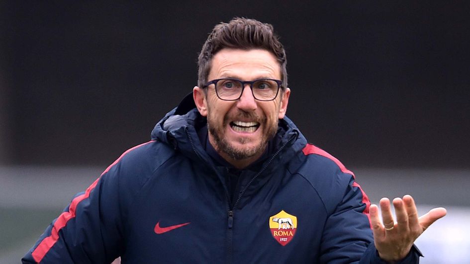 Roma boss Eusebio di Francesco
