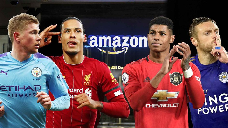The Premier League stars will be available to watch on Amazon Prime