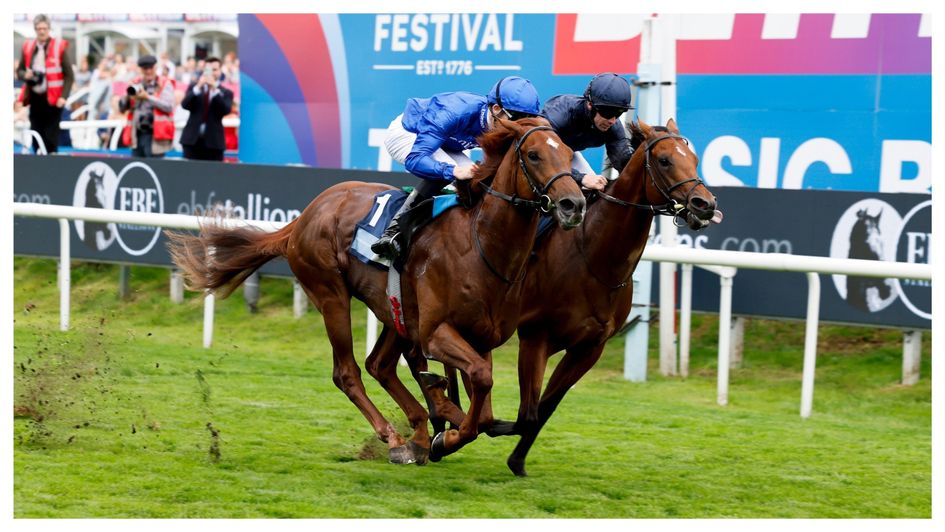 Al Jabber gets there at Doncaster