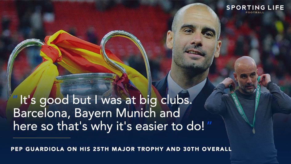 Pep Guardiola on winning the Carabao Cup