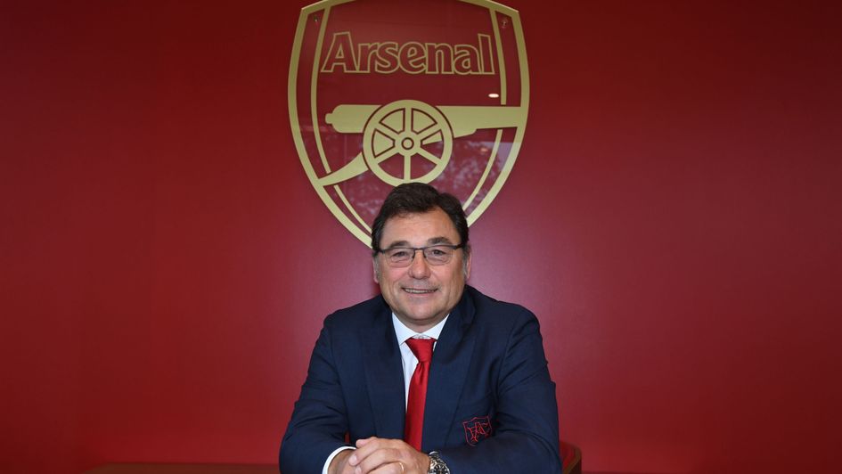 Raul Sanllehi joined Arsenal as head of football in 2018