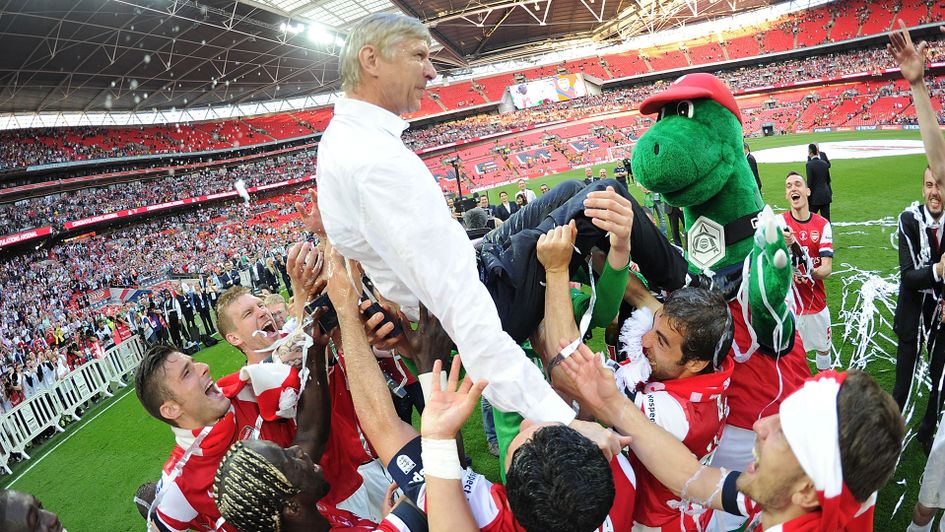 Arsenal got back to winning trophies with victory over Hull City in the 2014 FA Cup final