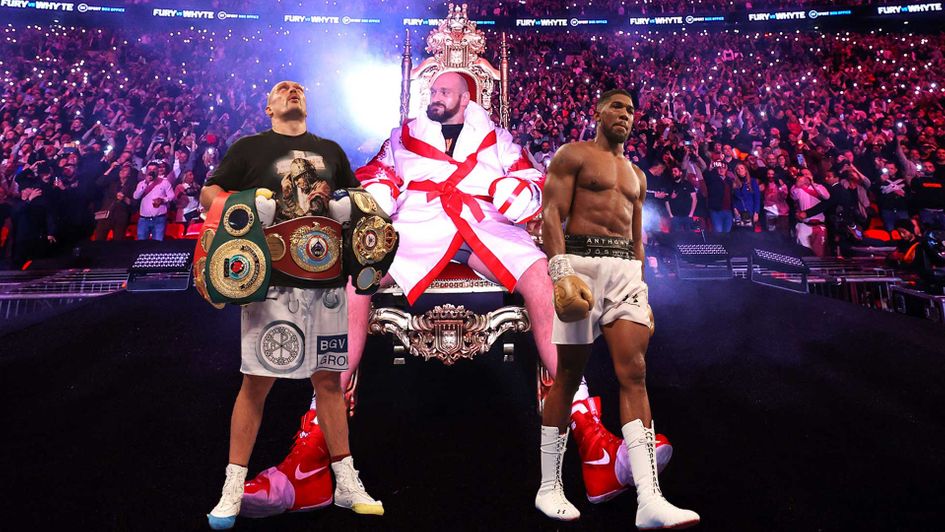 Tyson Fury is top of the heavyweight rankings
