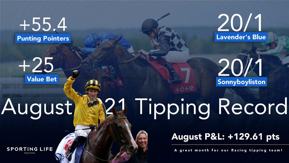 The Sporting Life racing tipsters had a golden August