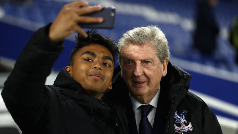 A selfie with Roy Hodgson