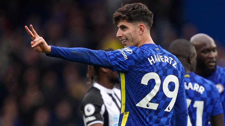 Kai Havertz is finding his feet at Chelsea
