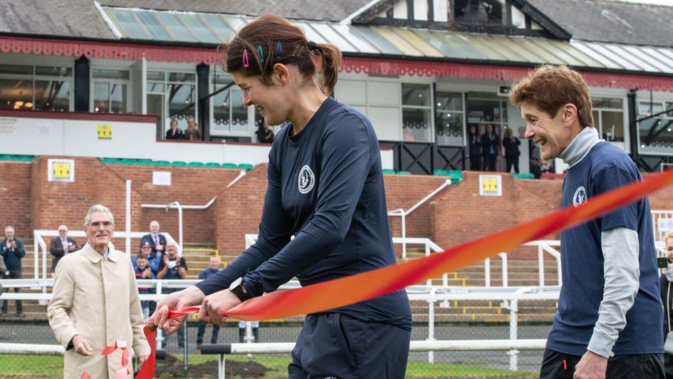 Harriet Bethell raising money for the IJF at Pontefract
