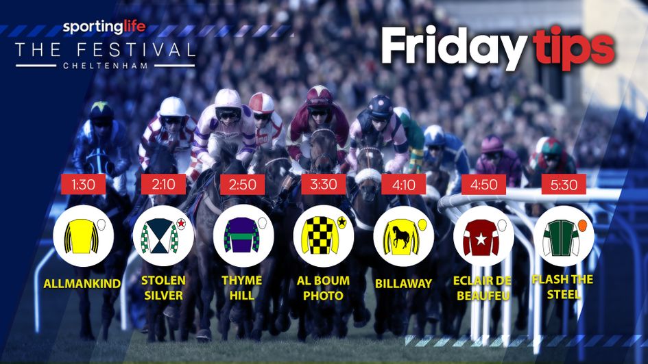 Our team's best bets for the Festival on Friday