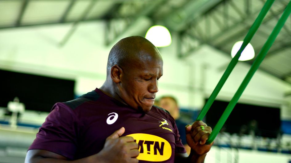 Bongi Mbonambi is backed to score the first try