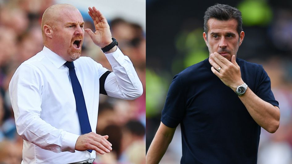 Sean Dyche and Marco Silva sack race