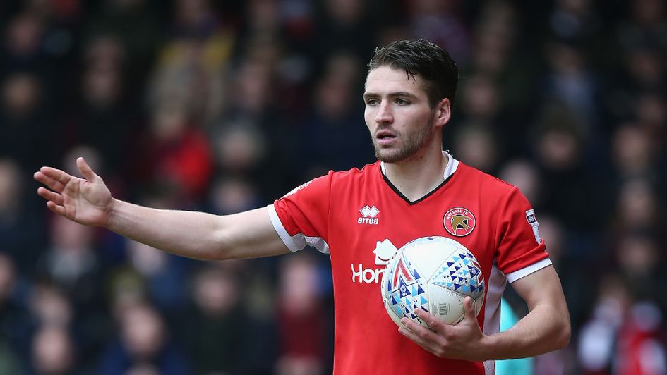Luke Leahy of Walsall scored two goals in stoppage time