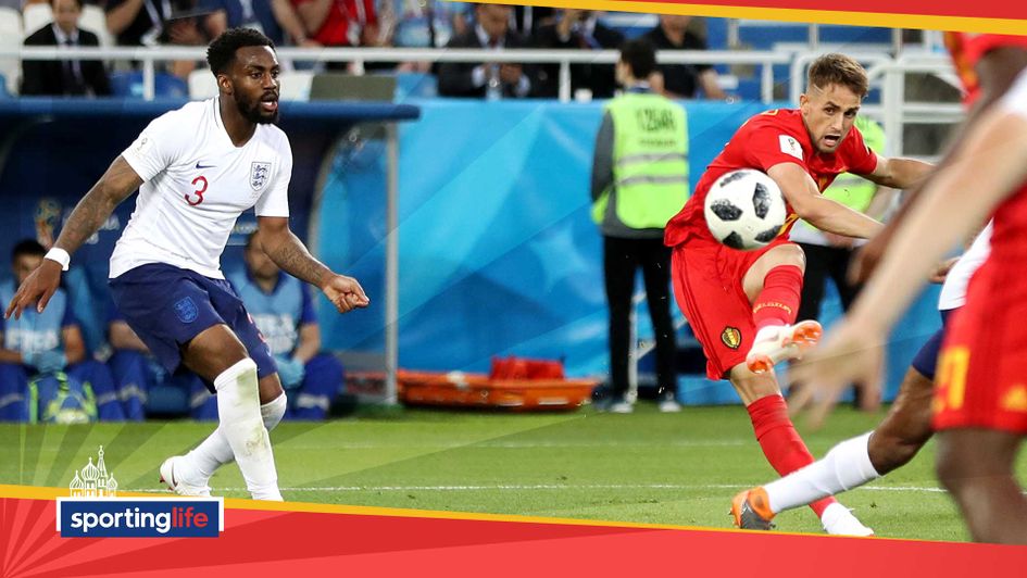 England v Belgium at the World Cup