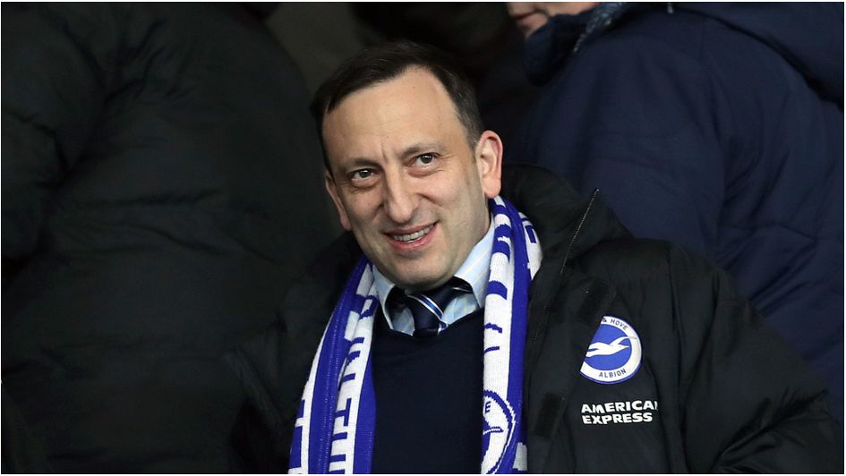 Brighton chairman Tony Bloom