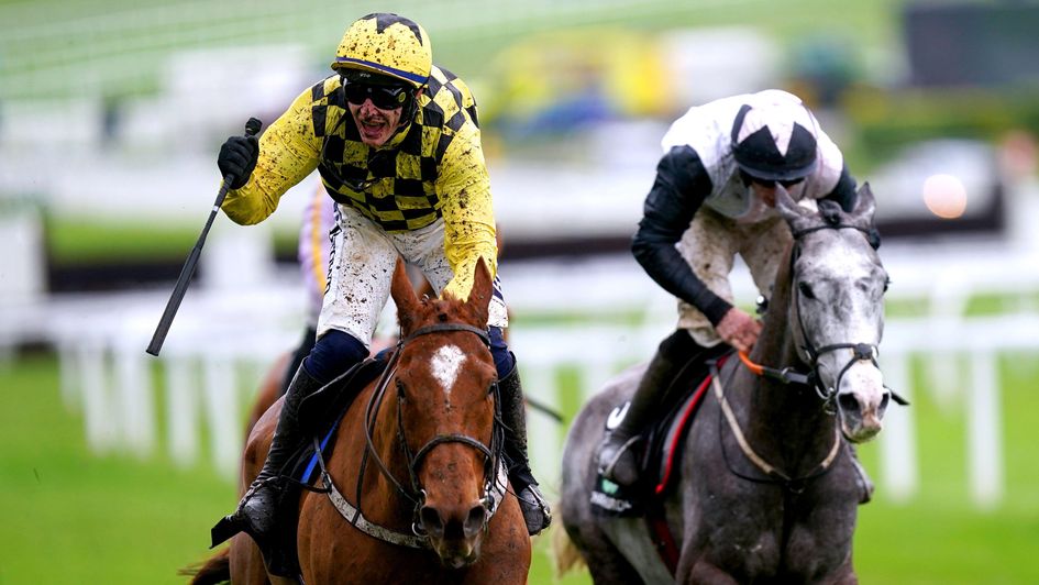 State Man winning the 2024 Champion Hurdle