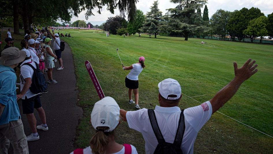 Lottie Woad on her way to third place last year