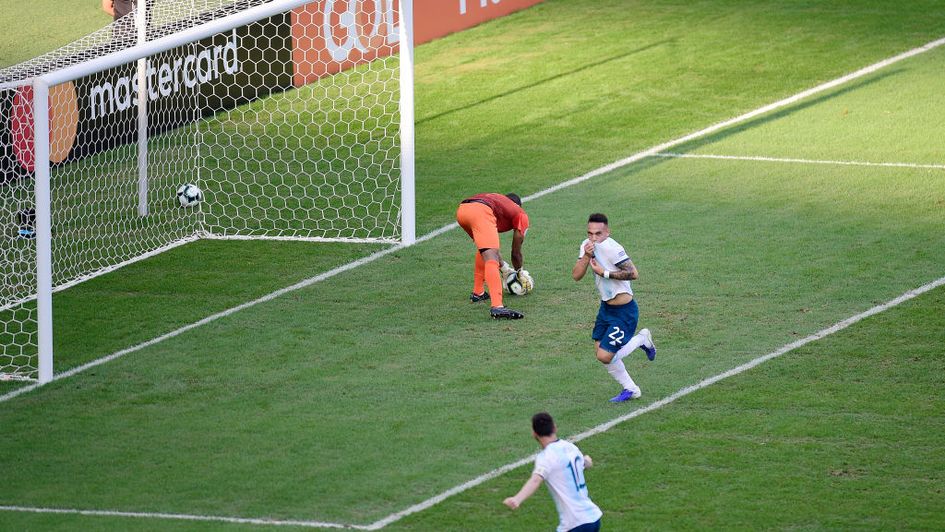 Argentina open the scoring