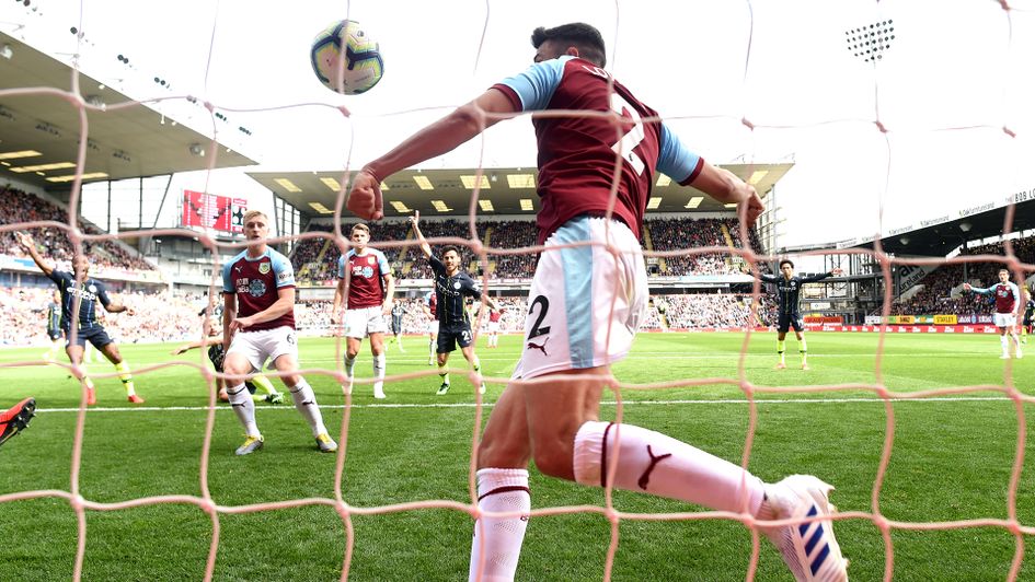 Matthew Lowton fails to keep the ball out