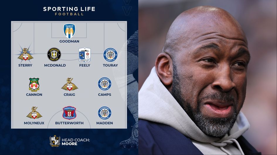 Team of the week Darren Moore