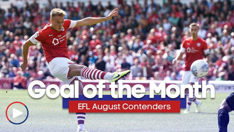 Scroll down to watch all of the contenders for Goal of the Month