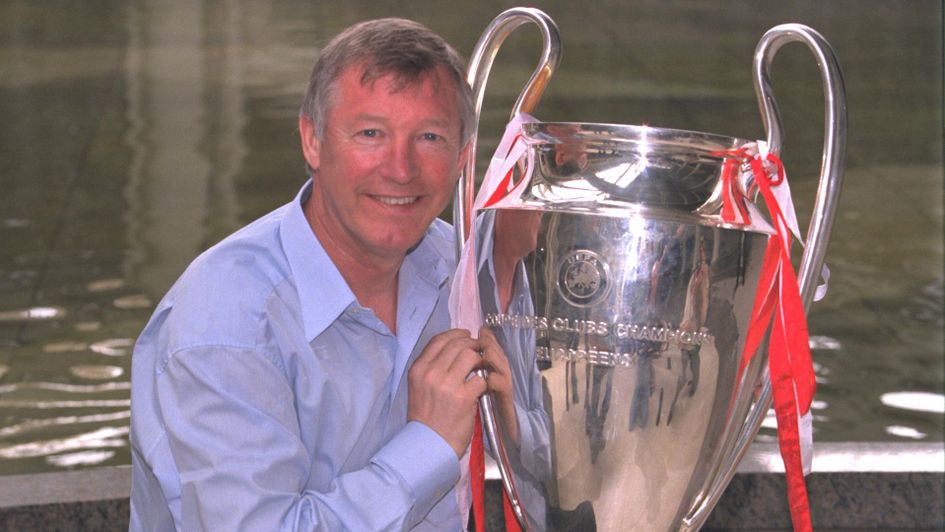 Sir Alex Ferguson guided Man Utd to the Treble in 1999