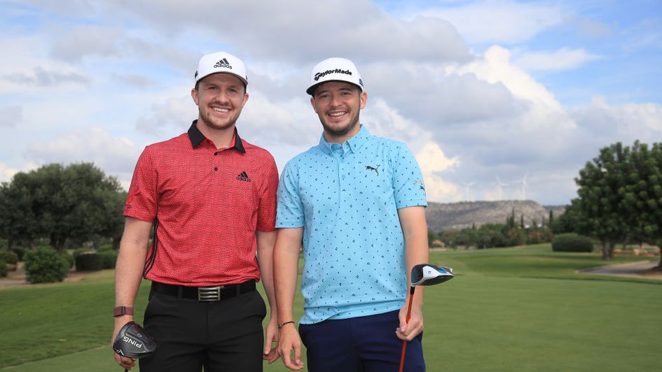 Connor Syme (left) could emulate Ewen Ferguson and win this week