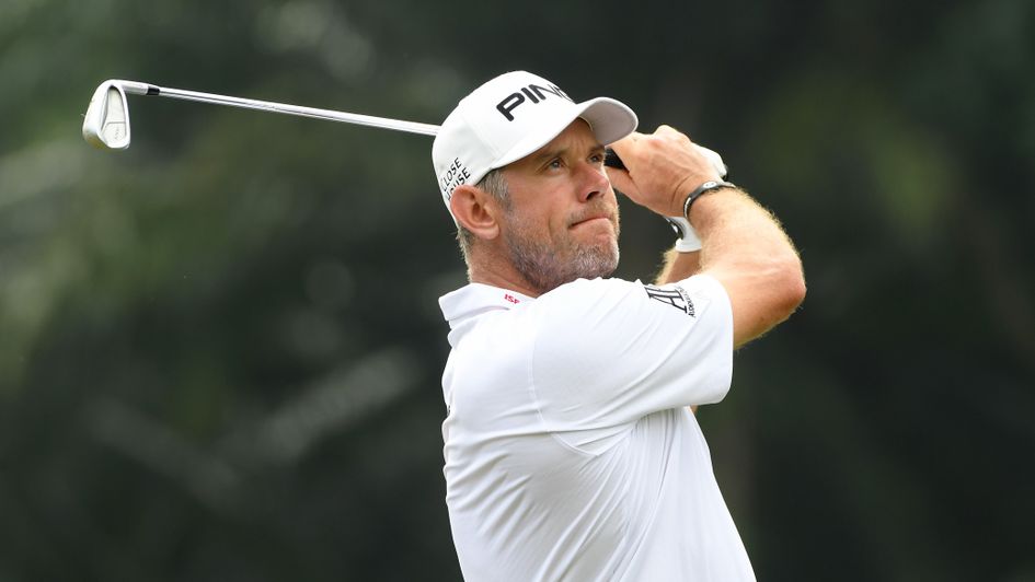 Lee Westwood in action