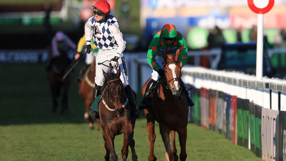 Ms Parfois (right): Makes Rathvinden pull out all the stops at Cheltenham