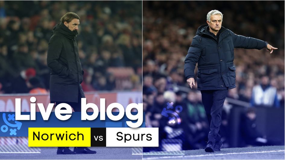 Follow our coverage of Norwich v Tottenham in the Premier League