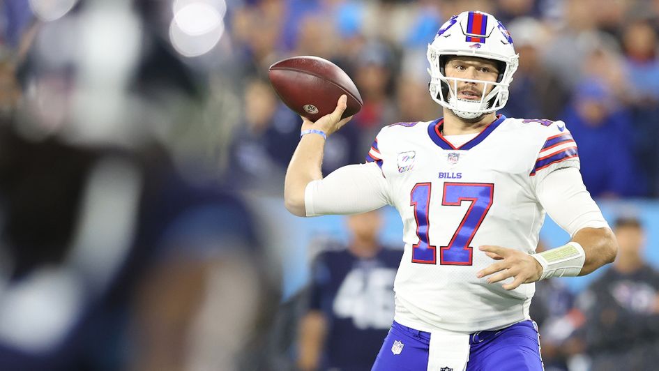 Quarterback Josh Allen of the Buffalo Bills