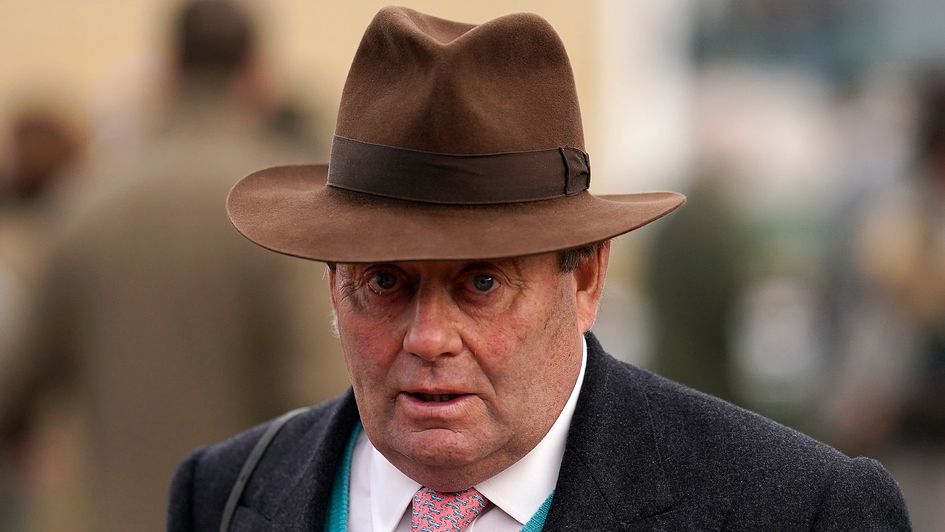 Trainer Nicky Henderson