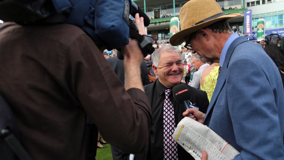 Brian Ellison is interviewed