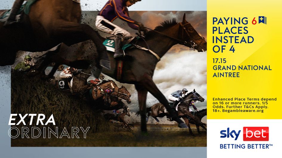 Check out Sky Bet's big Extra Place offer for the Grand National