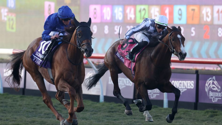 William Buick and Yibir claim Broome in the Breeders' Cup Turf