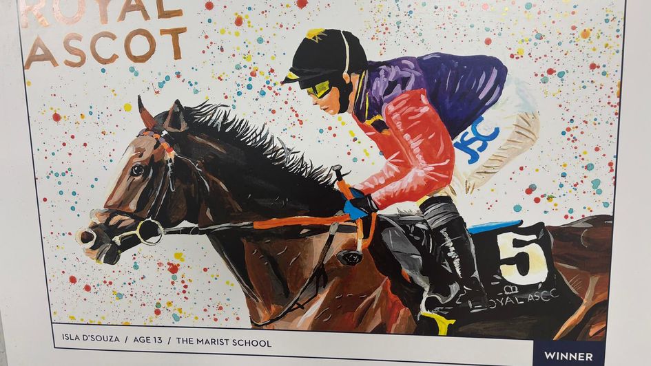 Artwork from local school children was on display last week