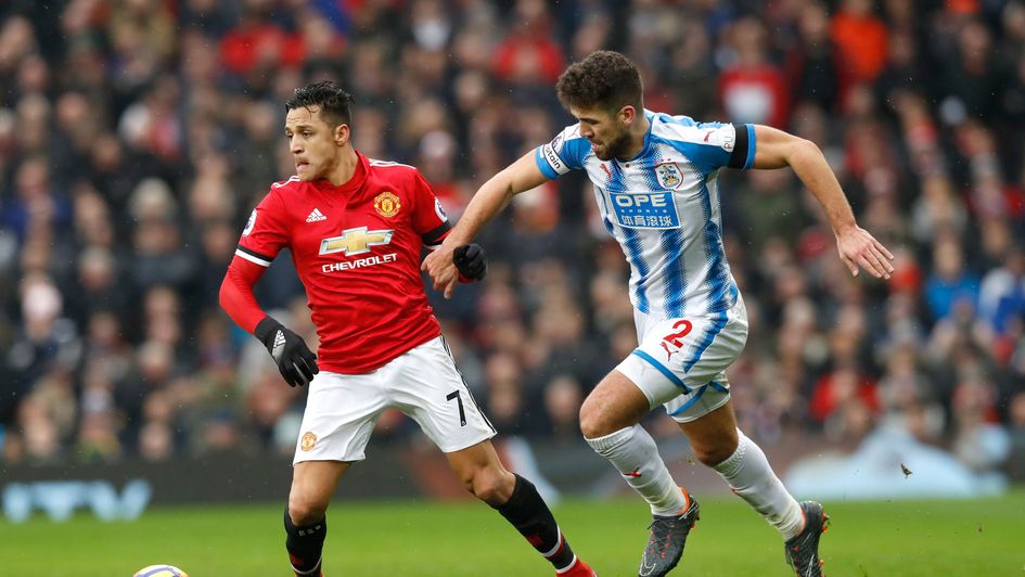 Alexis Sanchez in action