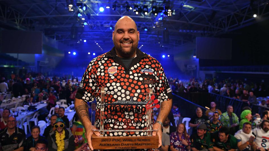 Kyle Anderson wins the Auckland Masters (Photosport/PDC)