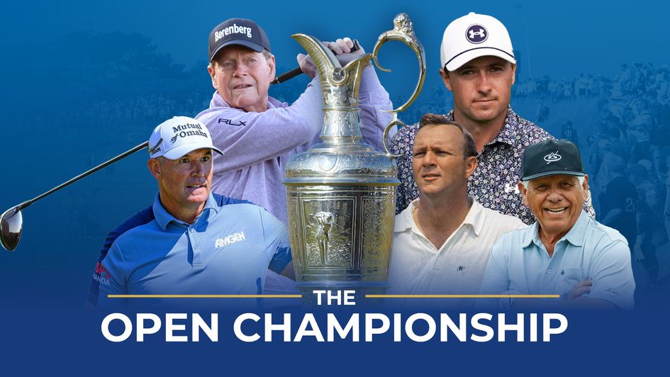 A selection of the Royal Birkdale champions