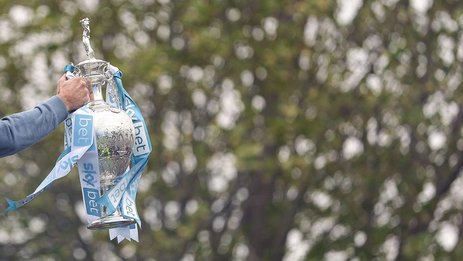 Coventry City currently hold the Sky Bet Championship trophy