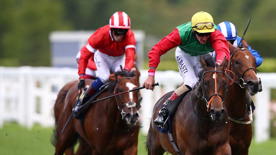 Dark Lion (left) was forced to play a minor role in the Coventry