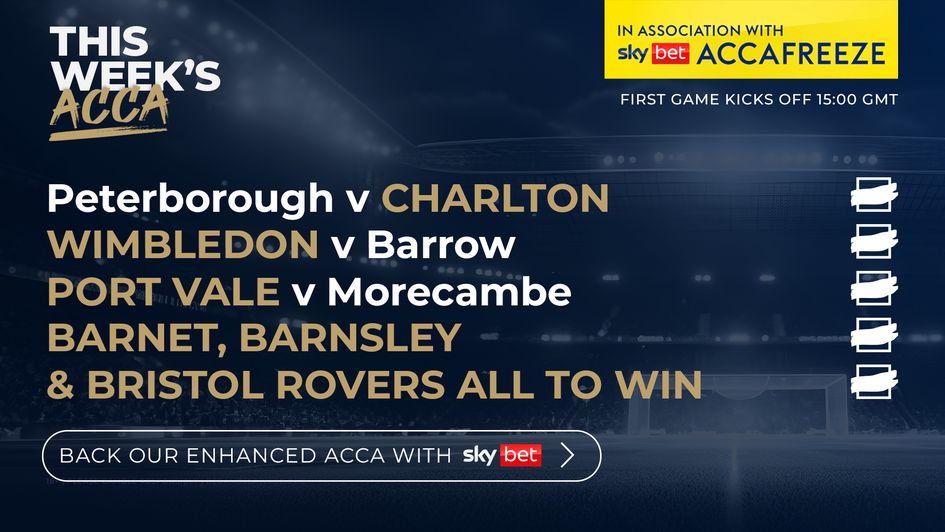 CLICK HERE for our 66/1 acca!