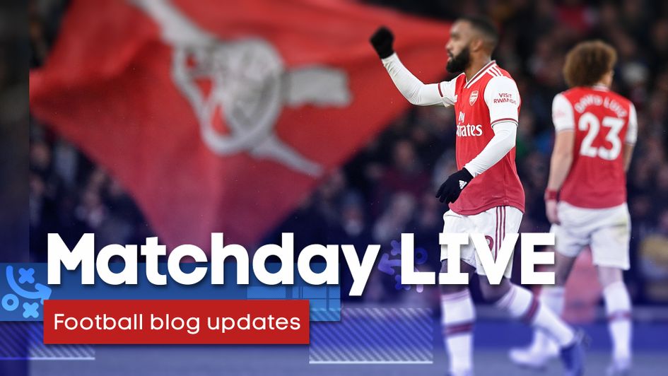 Follow our live coverage of Saturday's football action