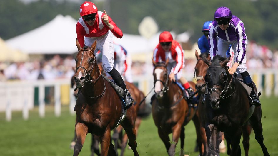 Le Brivido wins the Jersey Stakes at Royal Ascot