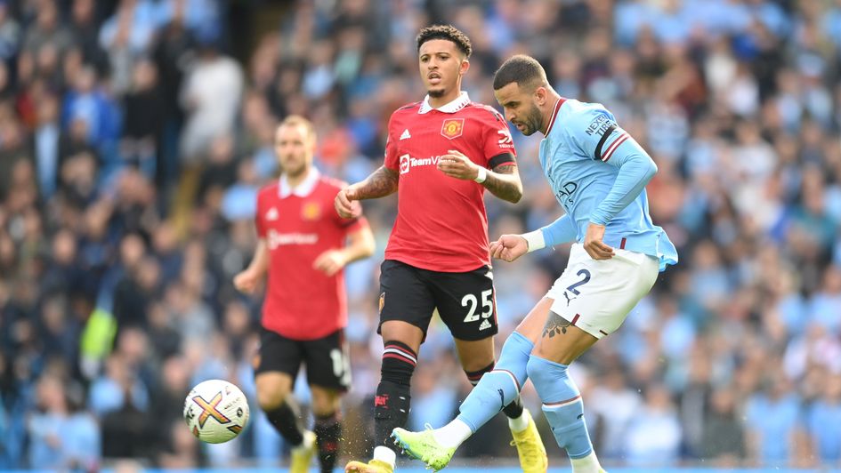 kyle walker v manchester united