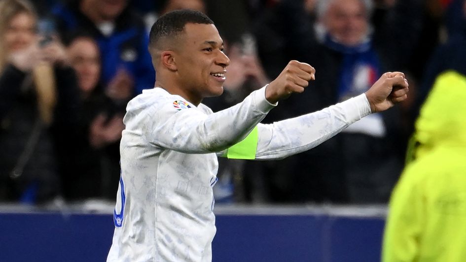 Kylian Mbappe scored twice in France's 4-0 win over the Netherlands