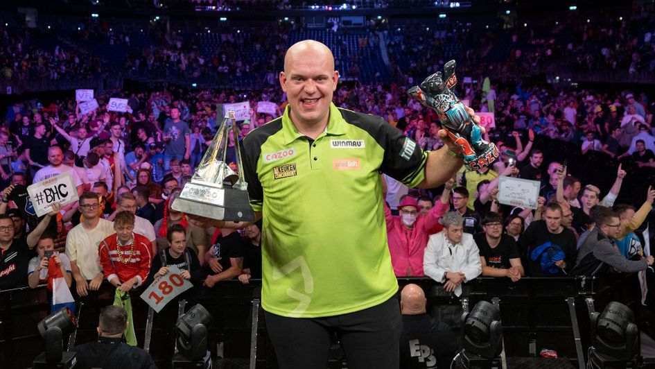 Michael van Gerwen is the Premier League Darts champion (Picture: Kais Bodensieck/PDC)