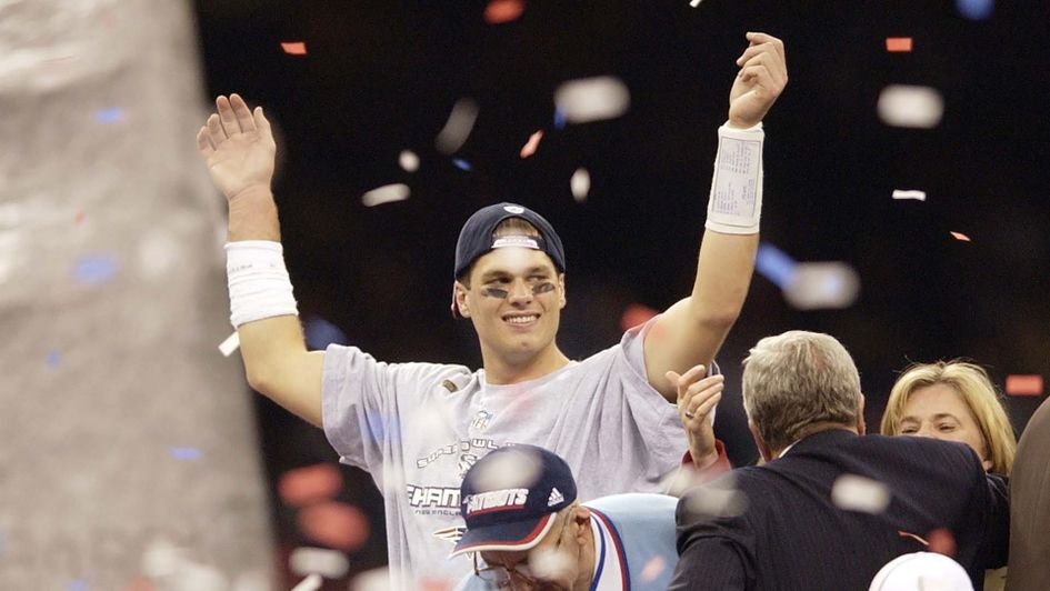 The New England Patriots beat the St Louis Rams in the 2002 Super Bowl