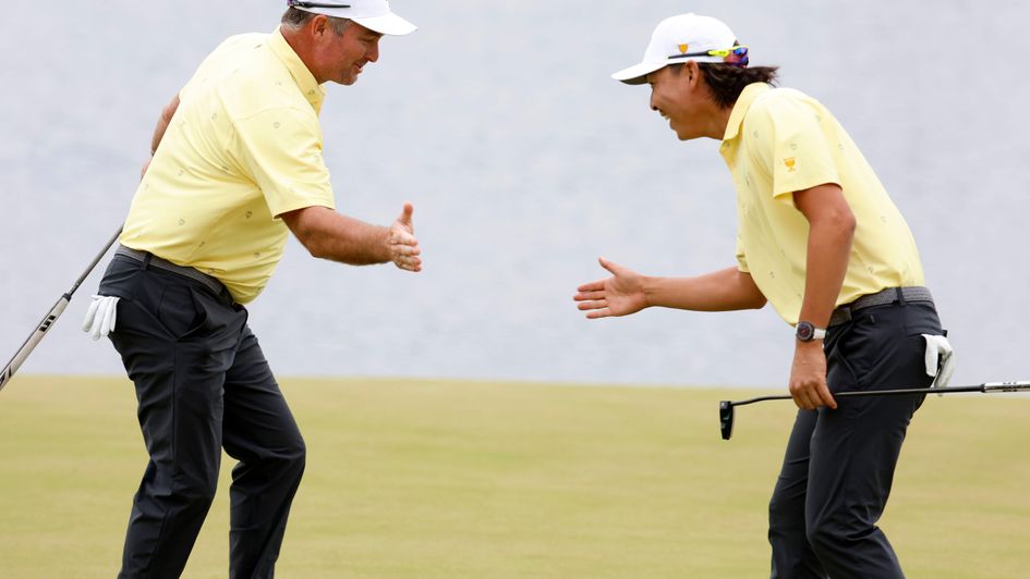 Can the Internationals extend their lead on day three?