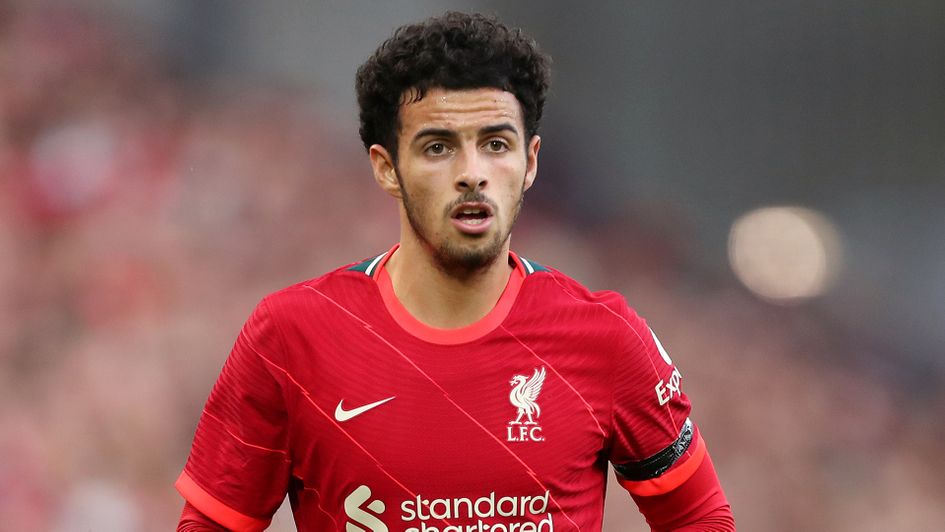 Curtis Jones in action for Liverpool