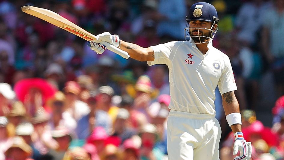 Virat Kohli hit his 50th international century